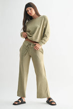 Brushed Wide Leg Lounge Pants