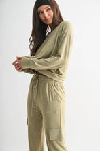 Brushed Hacci Lounge Long Sleeve Henley