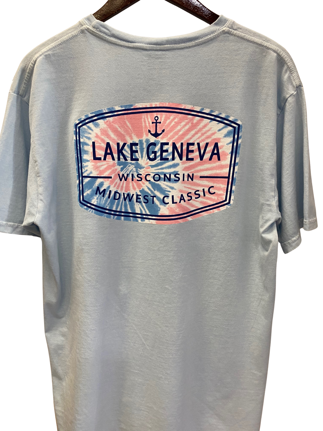Lake Geneva Tshirt Back Print TD