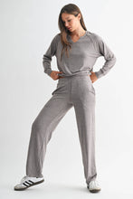 Brushed Hacci Lounge Long Sleeve Henley