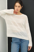FISHERMAN CROCHET  SWEATER