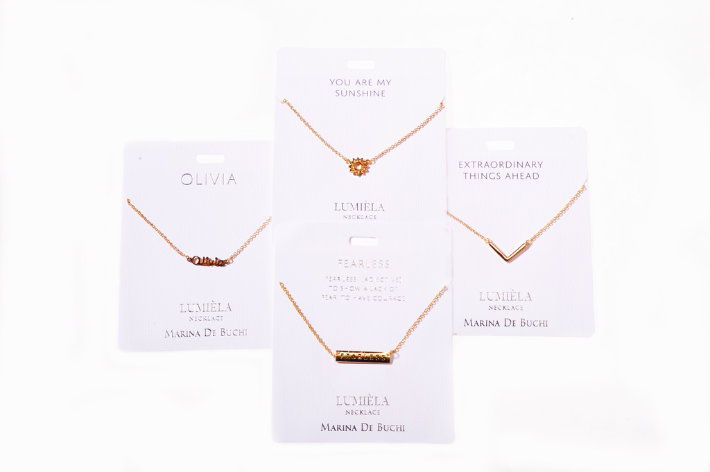 Names Beginning With B Lumiela Necklace-Lumiela-B