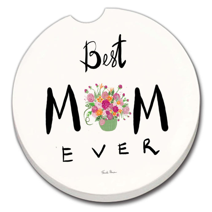 Best Mom Ever Bulk Absorbent Stone Car Coaster