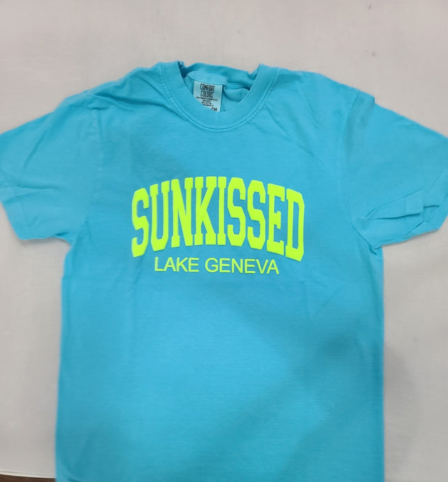 Sunkissed Lake Geneva Tee - Turqoise