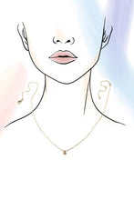 MINI PERSONALIZED INITIAL 3D BUBBLE LETTER NECKLACE