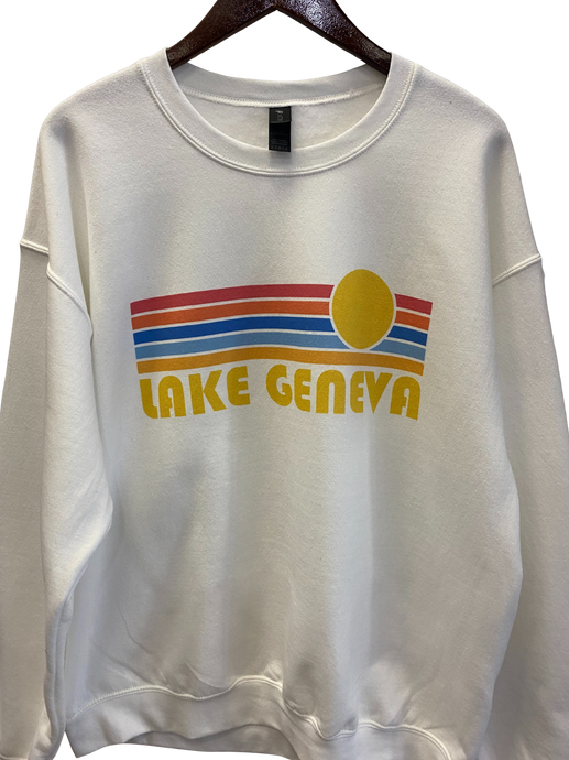 Lake Geneva Retro Sunrise Unisex