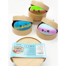 Rainbow Mystery Dumpling Squishy with Steamer