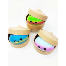 Rainbow Mystery Dumpling Squishy with Steamer