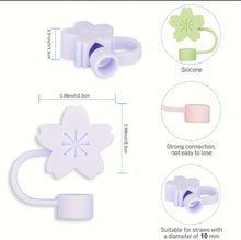 Tropuc Flower Silicone Straw Cover