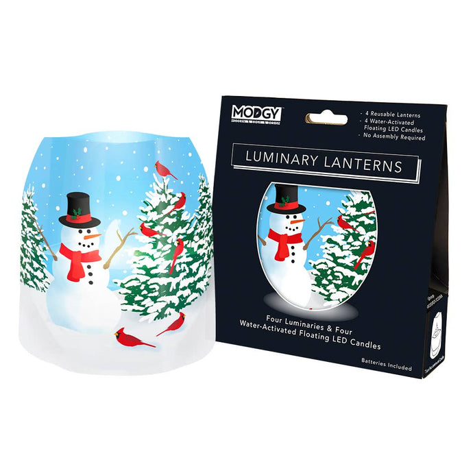 Luminary Lanterns - SnowDay - Holiday Snowman