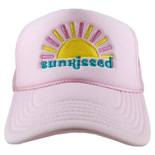 Sunkissed Foam Trucker Hat: Light Pink