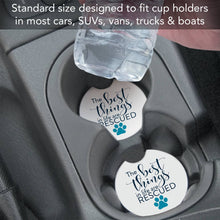 Rescued Bulk Absorbent Stone Car Coaster