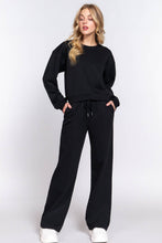 Straight Leg Inner Fleece Jogger Pants