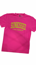 Sunkissed Lake Geneva Tee - Neon Pink