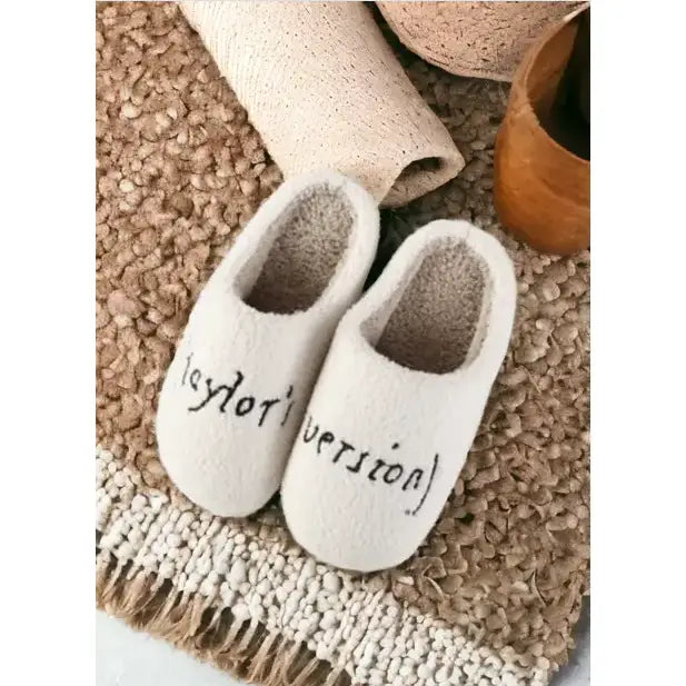 Taylor's Version Slippers