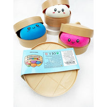 GLOW IN DARK Mystery Dumpling Squishy with Steamer