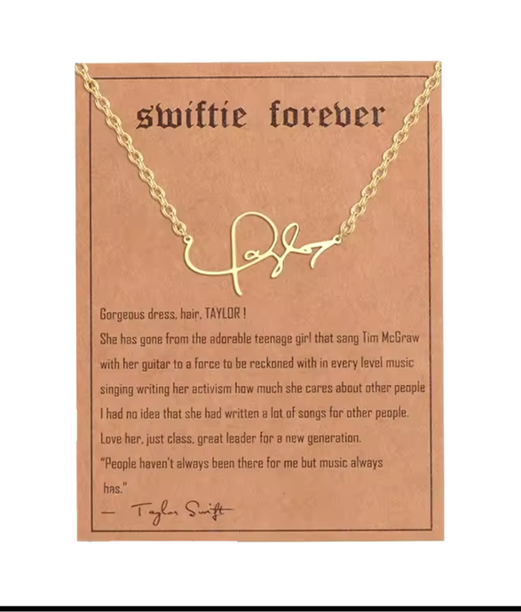 Taylor Signature Necklace