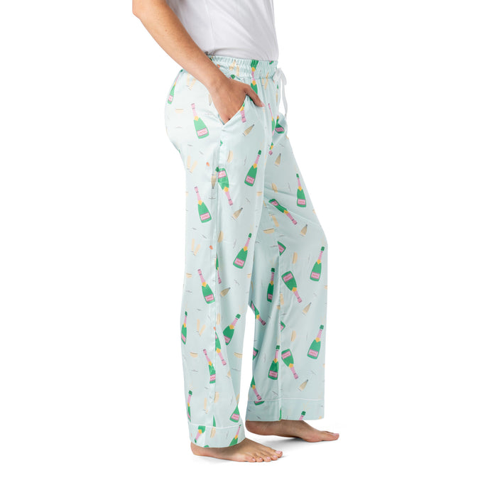 Bubbles Satin Pajama Pants