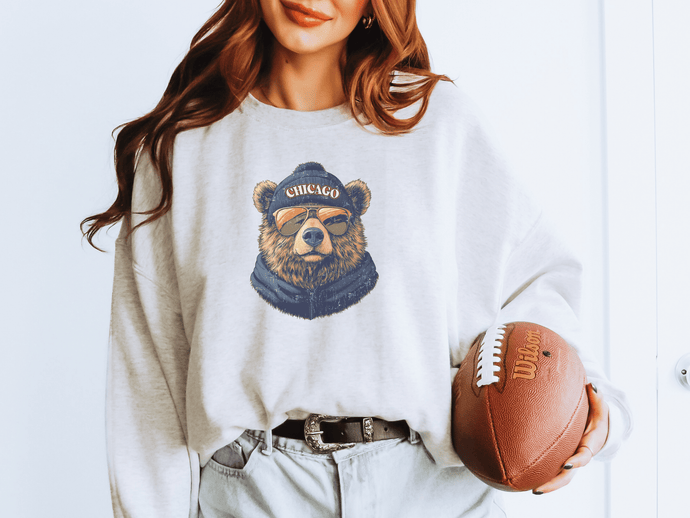 Vintage Bears Graphic Crew