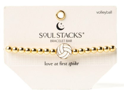 Soul Stacks® Bracelet - Volleyball Baseball Football Cheer