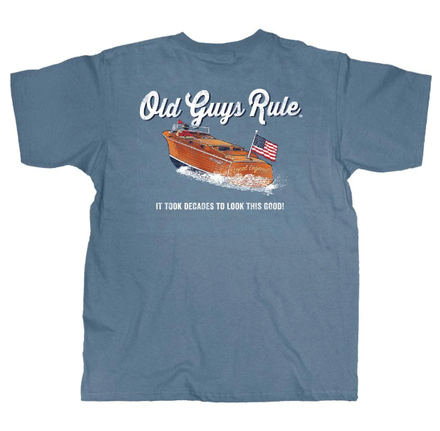 Old Guys Rule Tee Shirt Chris Craft
