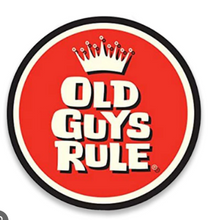Old Men Rule Tee Shirt Born and Bred in the USA